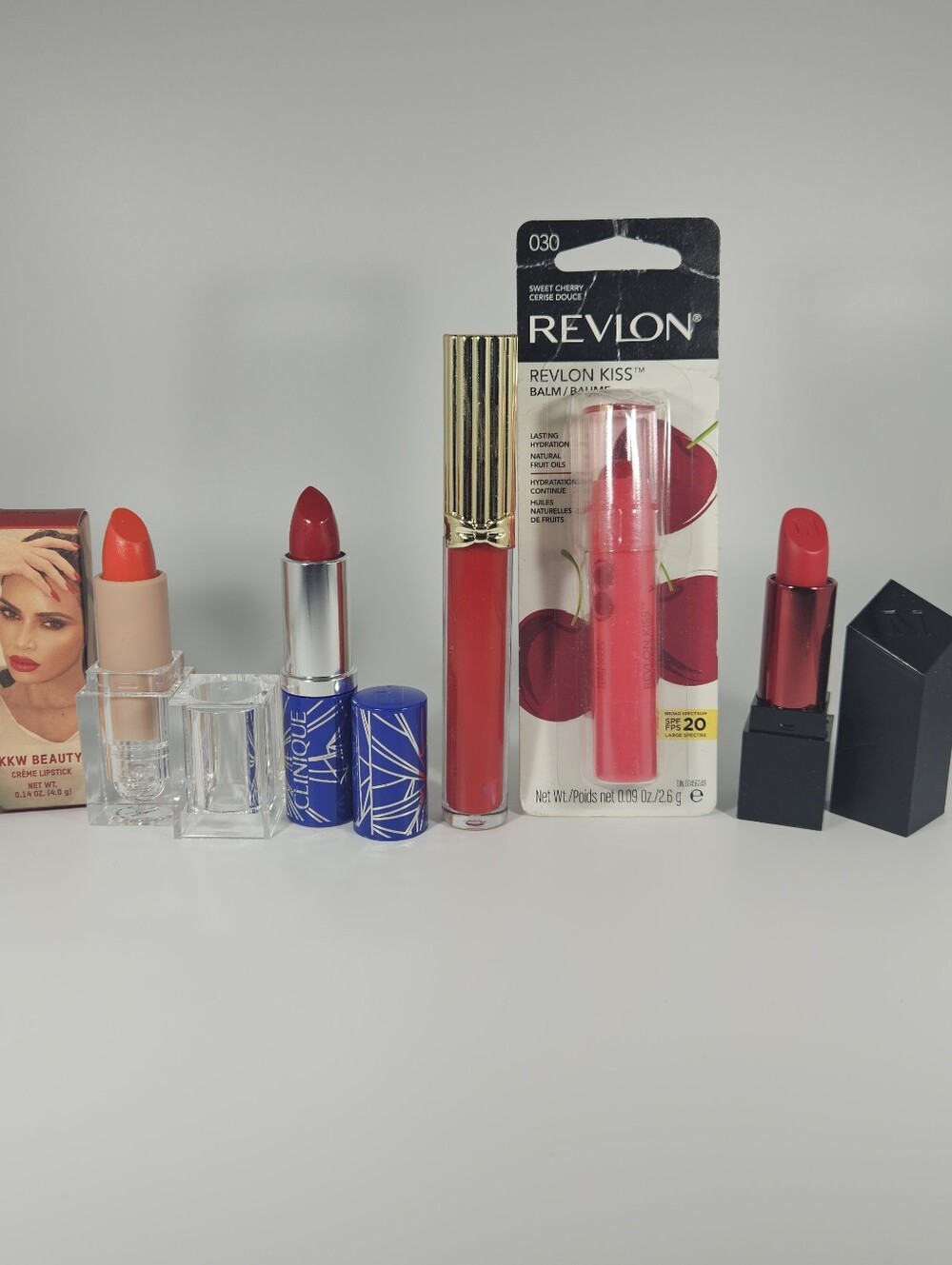 Red Lippie Lot (5 FULL-SIZES)
